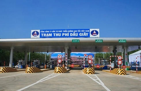 Trạm BOT  Dầu Giây. (Ảnh do VEC cung cấp).