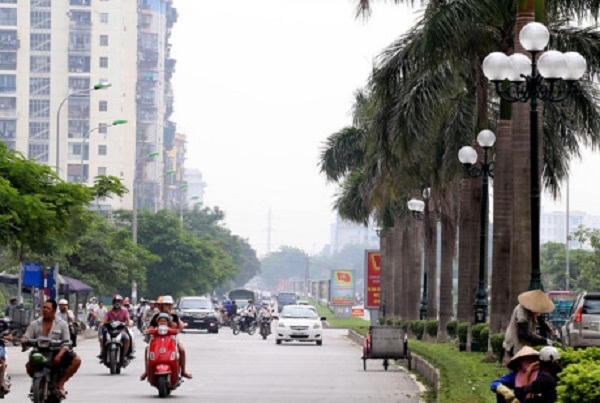 Đoạn này nằm trong dự án đường vành đai với tổng mức đầu tư gần 700 tỷ đồng, được thiết kế với mặt cắt ngang 40 m, mỗi bên có 3 làn xe chạy.