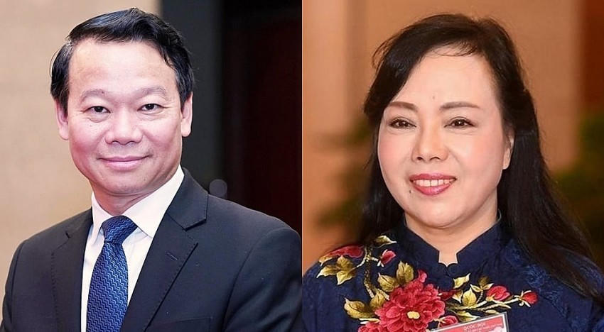 Ông Đỗ Đức Duy và bà Nguyễn Thị Kim Tiến