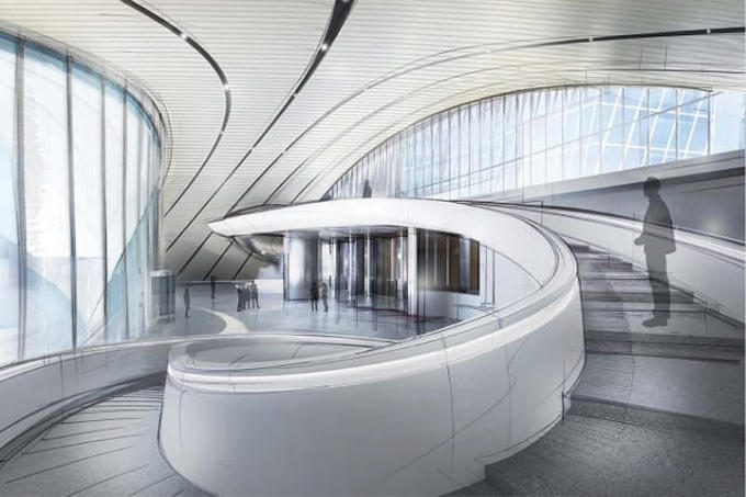 Theo Philip Nikandrov, một trong những kiến trúc sư tham gia dự án này, ngoại thất của tòa nhà được hoàn thành cuối mùa hè này, còn nội thất sẽ được hoàn thiện trong năm 2019.