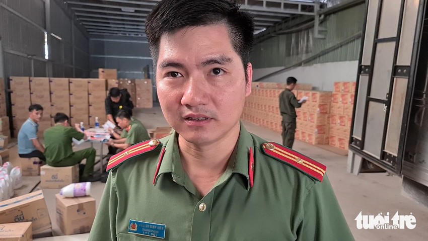 Nguyễn Minh Kiên thời điểm tháng 11-2020 đang là trưởng Phòng an ninh kinh tế Công an tỉnh Bình Dương