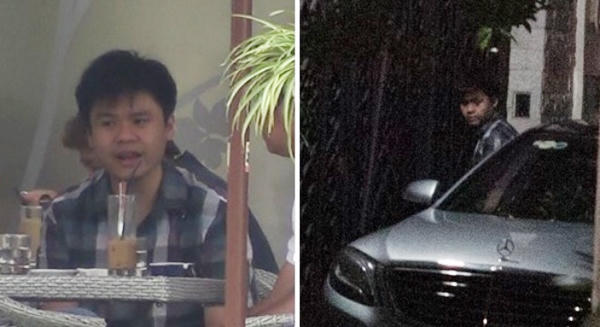 Vị thiếu gia trẻ tuổi đứng đợi tại cổng nhà Mi Du một thời gian dài nhưng cô không hề xuất hiện. Ảnh: Internet