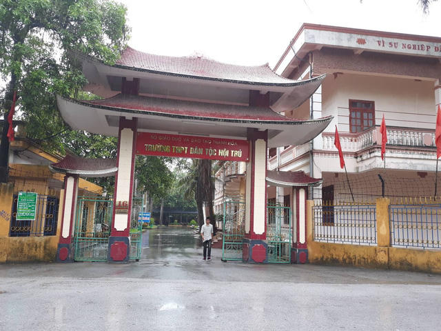 Trường THPT Dân tộc nội trú tỉnh Thanh Hóa.
