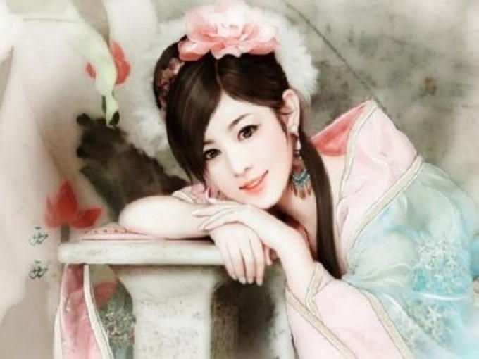 Bức họa nàng Triệu Phi Yến.