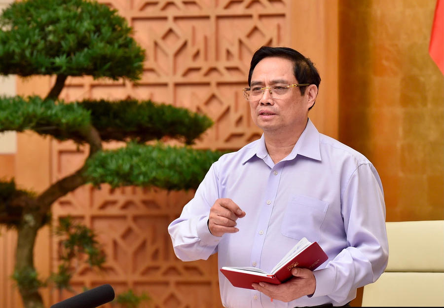 Thủ tướng Phạm Minh Chính chủ trì Phiên họp Chính phủ chuyên đề về pháp luật