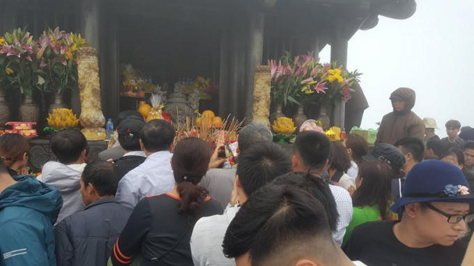 Chùa Đồng, nơi thu hút dòng người về với núi thiêng Yên Tử.