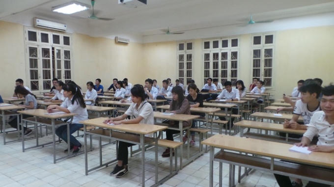 Sáng nay, thí sinh đã bước vào môn thi đầu tiên của kỳ thi THPT Quốc gia 2016.