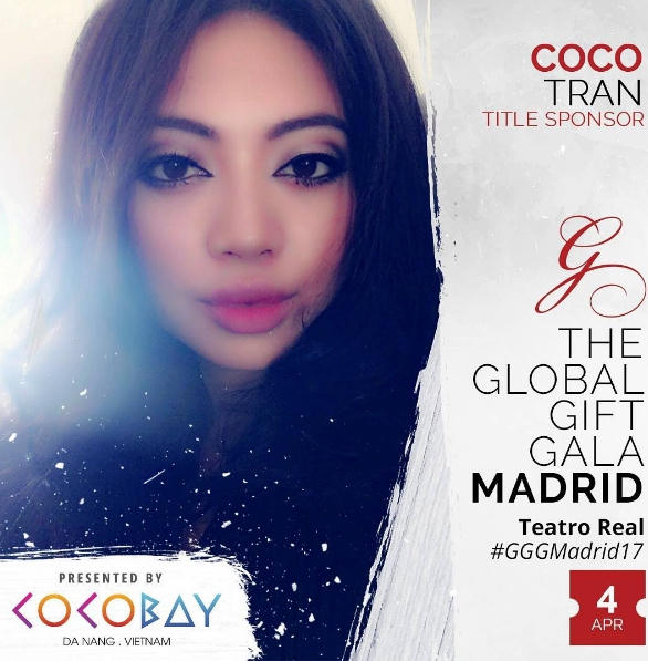 Nữ doanh nhân trẻ Việt Nam - Coco Trần - Phó TGĐ Tập đoàn Empire là khách mời danh dự tại sự kiện.