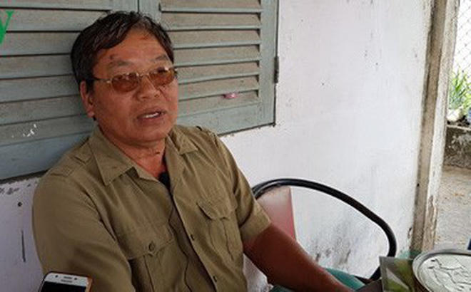 Ông Nguyễn Văn Vốn, Bí thư chi bộ ấp 6, xã Nhựt Chánh, huyện Bến Lức. (Ảnh: báo VOV)