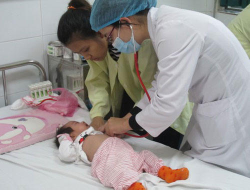 Trẻ bị mắc ho gà gia tăng cao, đặc biệt ở trẻ dưới 3 tháng tuổi. Ảnh: minh họa/Sức khỏe đời sống.