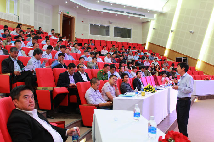Toàn cảnh buổi tập huấn.