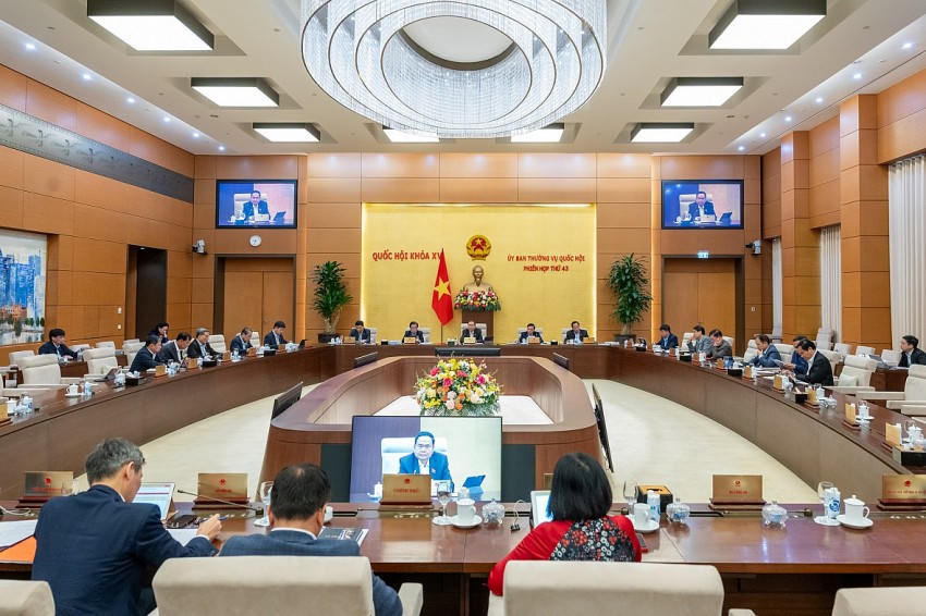 Toàn cảnh phiên họp. Ảnh: quochoi.vn