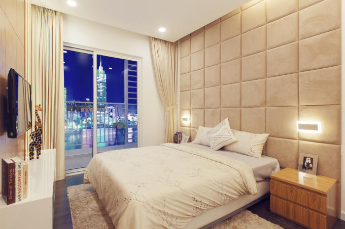 Căn hộ 3 ph&ograve;ng ngủ hướng s&ocirc;ng với thiết kế hiện đại ở Đ&ocirc;ng S&agrave;i G&ograve;n