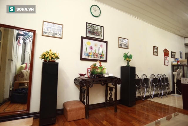 Các vật dụng trong nhà được sắp xếp gọn gàng, ngăn nắp.
