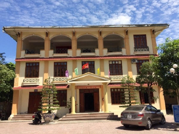 Trụ sở Ban quản lý quảng trường Hồ Chí Minh, nơi để xảy ra hàng loạt sai phạm.