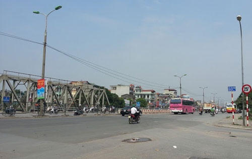 Quốc lộ 1A đoạn đi qua huyện Thanh Trì
