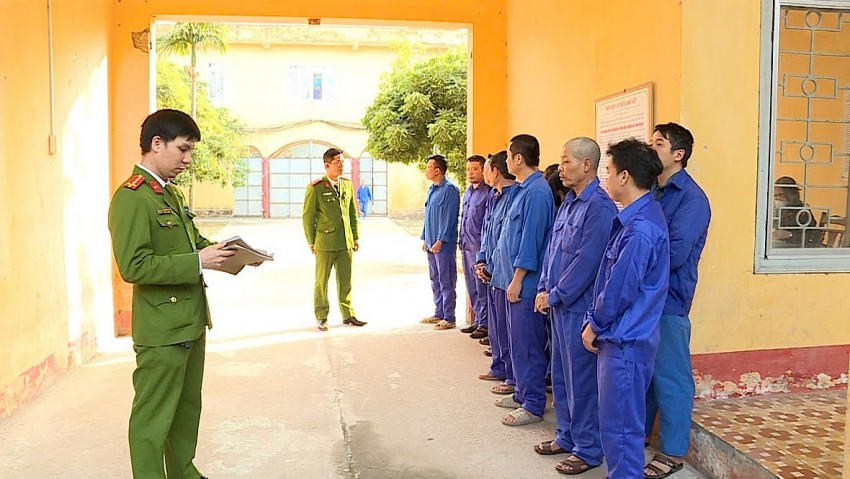 Các đối tượng bị bắt giữ.