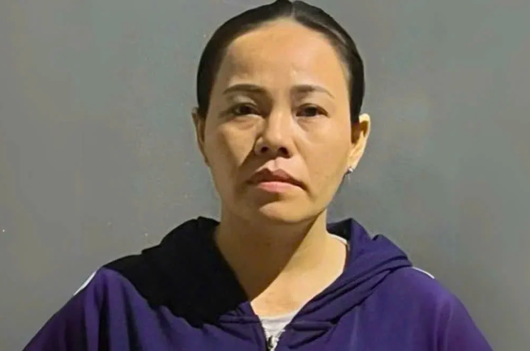 Bị can Bích thời điểm bị công an khởi tố, tạm giam.