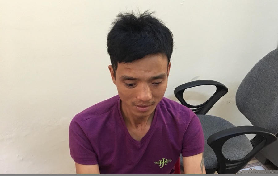 Đối tượng tại cơ quan công an