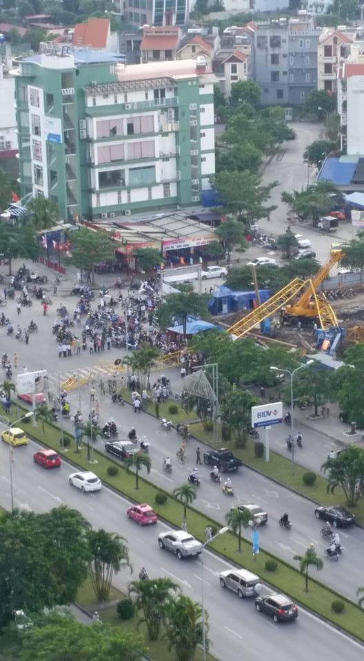 Vụ tai nạn đã khiến cho tuyến đường bị tê liệt (Ảnh: Facebook).