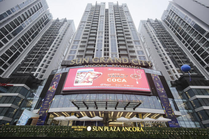 Trung tâm thương mại Sun Plaza Ancora - điểm đến mua sắm, giải trí mới tại trung tâm Hà Nội.