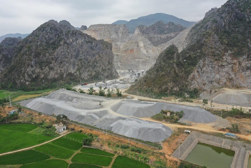 Nhiều ngon núi đang dần biến mất.