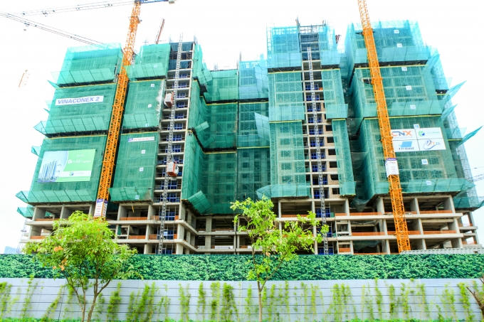 Dự án EcoLife Capitol đã thi công xong sàn tầng 30, đang chuẩn bị thi công lên tầng 31 của dự án.