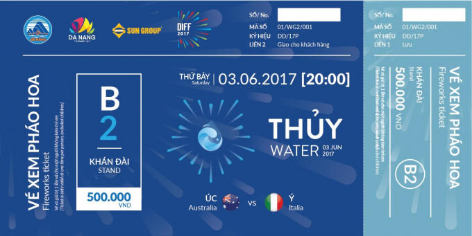Vé xem DIFF 2017 chính thức bán tại 5 thành phố lớn, giá bằng năm 2015