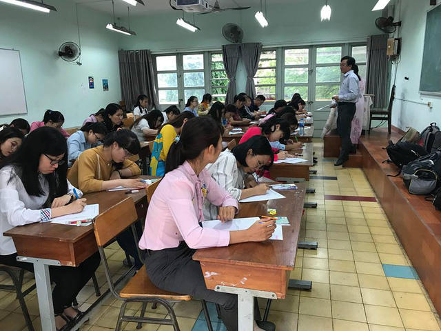 Sau năm 2020, tất cả các trường THPT ở TPHCM sẽ tự chủ về nhân sự (Trong ảnh: Sở GD-ĐT tuyển dụng giáo viên cho năm học 2018-2019)