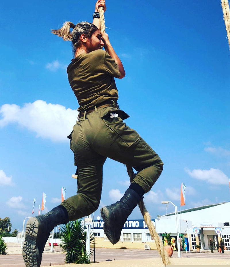 anh: nhung co nang sieu nong bong trong luc luong vu trang israel hinh 12