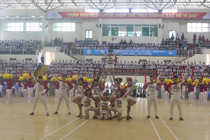 Phú Thọ: Khai mạc Hội khỏe Phù đồng lần thứ XVIII năm 2018