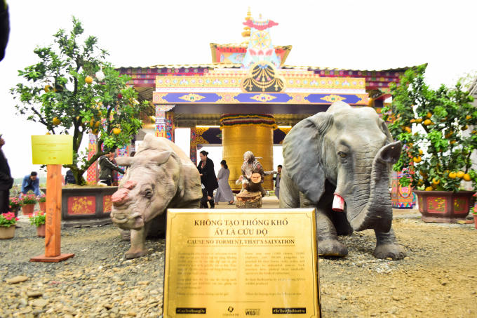 Dự án “Đánh thức tình yêu thương” là hoạt động thiện hạnh trong Pháp hội Cầu an Đại bi Quan Âm 2019 do Đại Bảo Tháp Mandala Tây Thiên phối hợp CHANGE và WildAid tổ chức