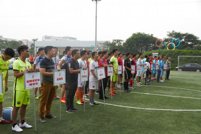 Năm nay tại khu vực Hà Nội có 13 đội tham dự giải đấu.