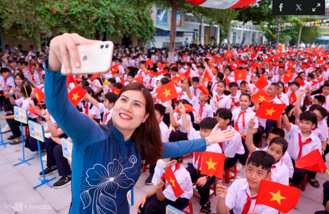Luật Nhà giáo giao quyền chủ động cho ngành Giáo dục trong tuyển dụng, sử dụng nhà giáo. (Ảnh: Nguyễn Đông)