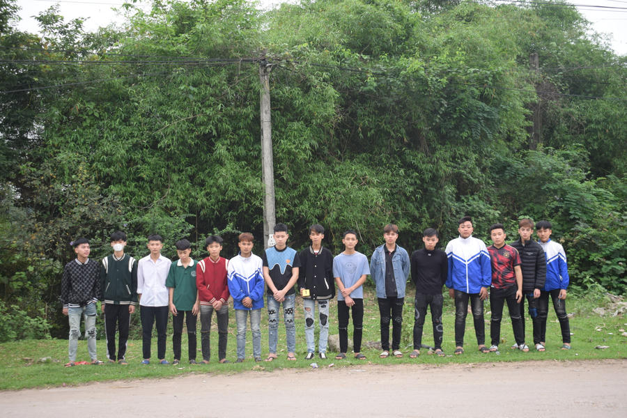 Cơ quan CSĐT Công an huyện Phú Bình đang củng cố hồ sơ để xử lý các đối tượng liên quan về tội “Gây rối trật tự công cộng” theo quy định của pháp luật.