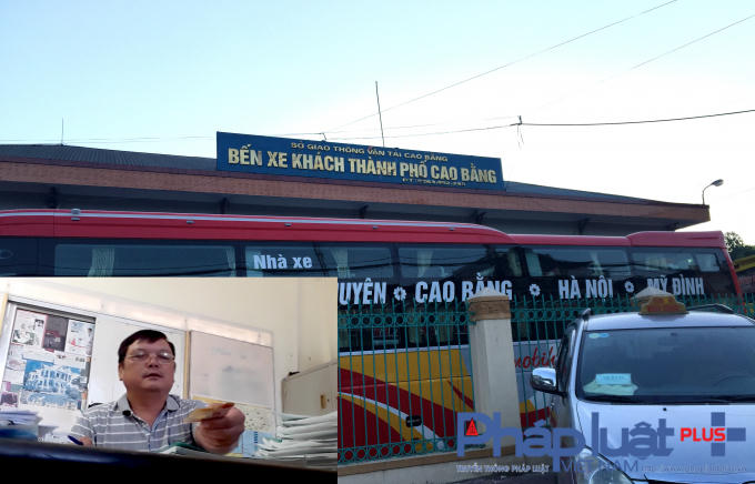 Bến xe thành phố Cao Bằng.