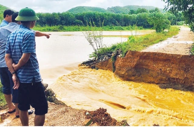 Mất an toàn khi nhiều hồ, đập thủy lợi hư hỏng, xuống cấp