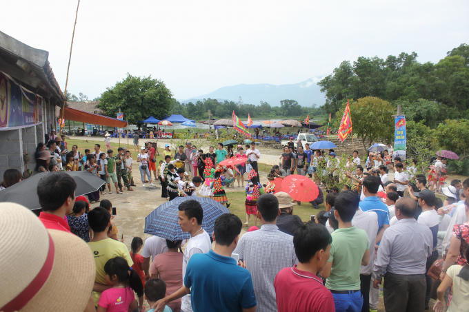 Chợ vùng cao tại Làng văn hóa