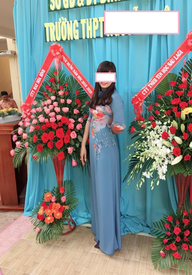 Cô giáo H. bị bắt quả tang khi ở chung phòng với một nam sinh học lớp 10 trong khách sạn.