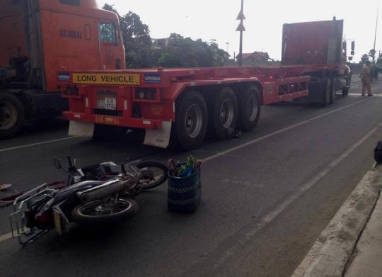 Hiện trường vụ tai nạn