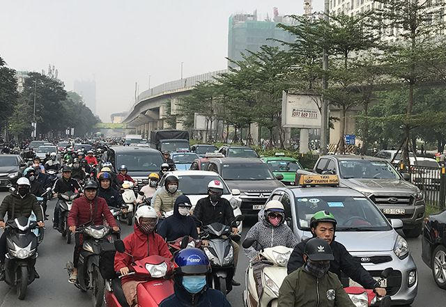 Hà Nội đang tính tới việc thí điểm cấm xe máy trong khu vực trung tâm.