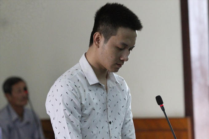 Đối tượng Nam tại phiên tòa