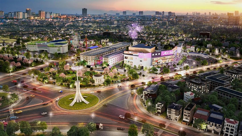 Ảnh phối cảnh dự án Trung tâm thương mại dịch vụ tỉnh Tiền Giang