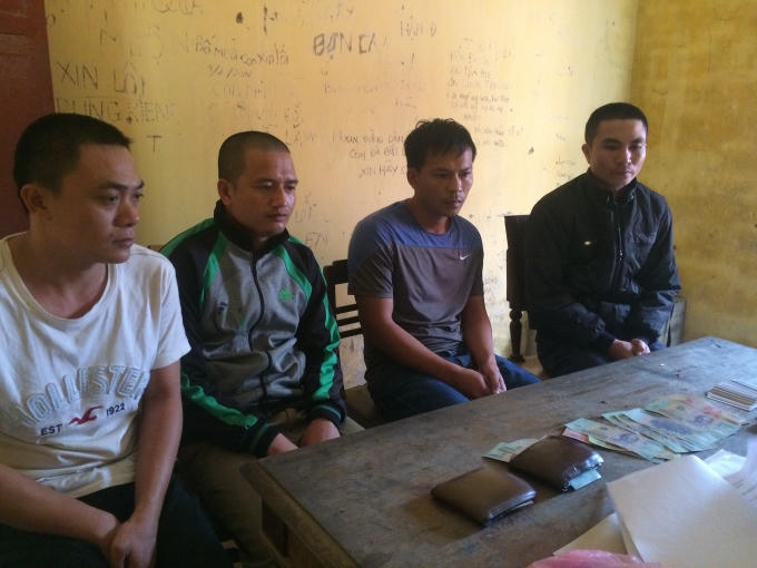 Những đối tượng đánh bạc thuộc công ty TNHH Thương mại và dịch vụ vận tải Viết Hải.