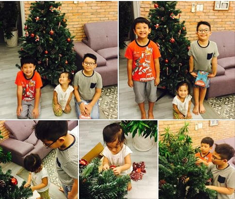 Kh&ocirc;ng kh&iacute; Gi&aacute;ng sinh đ&atilde; tr&agrave;n về khắp mọi nẻo đường