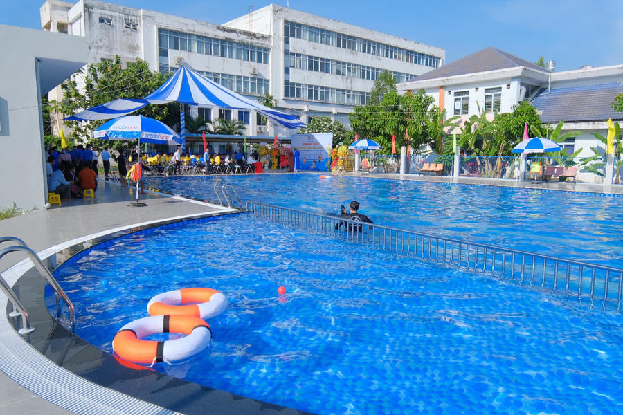 Công trình với mục đích tạo ra thiết chế văn hóa để chăm lo thiết thực cho thanh thiếu niên, đồng thời tuyên truyền, giáo dục về lợi ích của việc tập luyện môn bơi