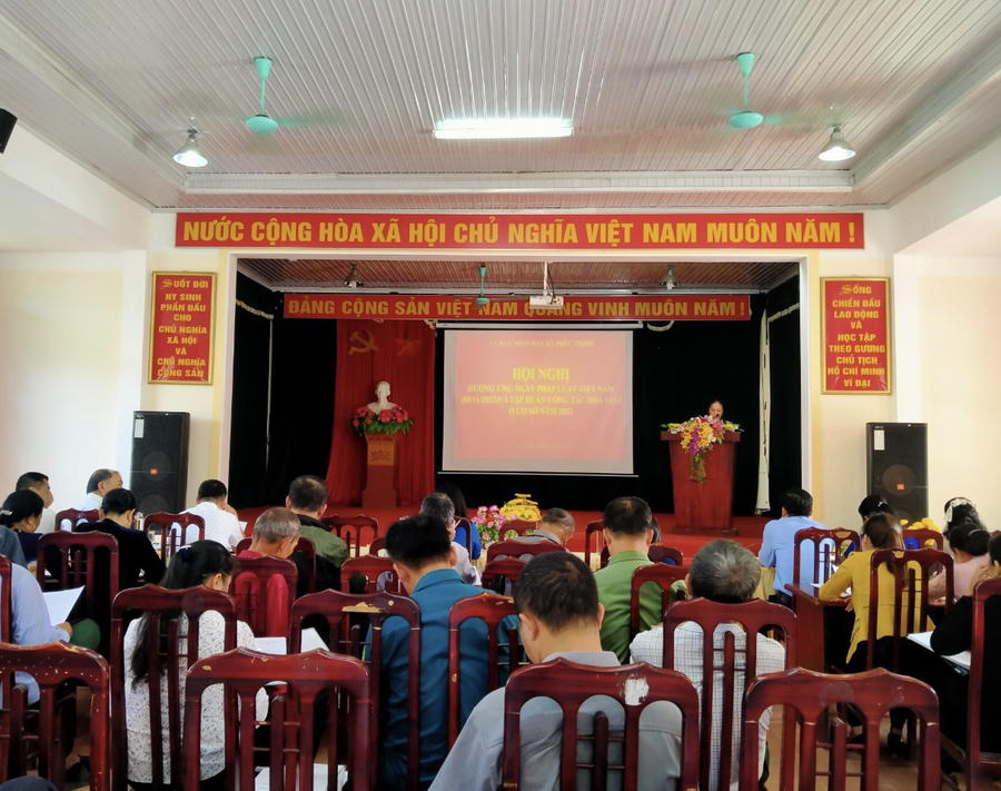 Lê Nhung - Phòng Tư pháp huyện Chiêm Hóa