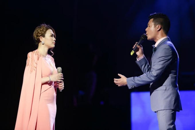 Trữ tình và sâu lắng khi song ca cùng nam ca sĩ Quang Dũng