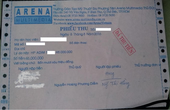 Số tiền mỗi học viên bỏ ra để tham gia khóa học không hề nhỏ.