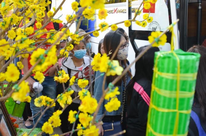 Trên từng chuyến xe nghĩa tình, đâu đấy mùa Xuân đang về